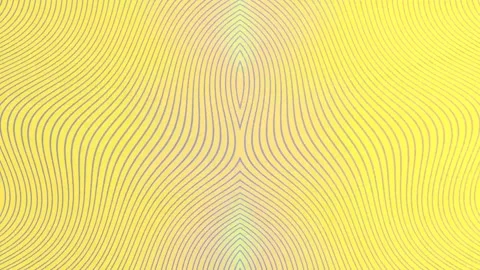 Flowing abstract waves of yellow, pink, and blue lines a serene and video Stock-Footage 335422329