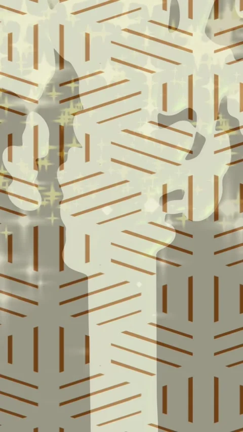 Flowing Animated Pattern Overlay Effect Stock Footage 328678145