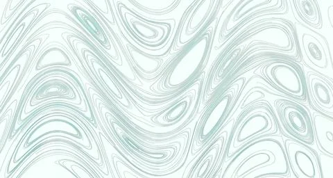 Flowing aqua green abstract pattern Stock Illustration