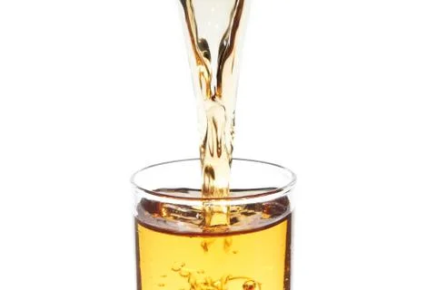 Flowing beverage Stock Photos