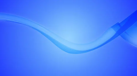 Flowing blue curve Stock Footage 53103080