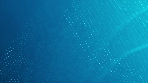 Flowing Blue Dotted Lines Abstract Wave Background Stock Footage 338436064