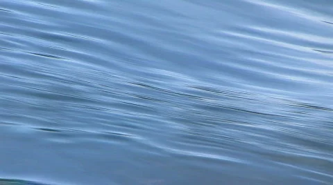 Flowing Blue River Closeup 스톡 동영상 733575