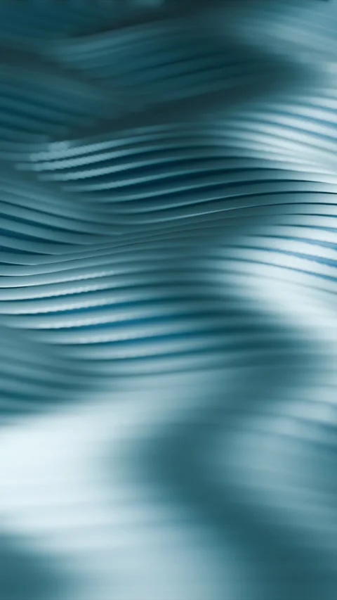 Flowing blue waves and patterns created by light and shadows Stock Footage 323734439