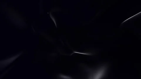 Flowing blue waves on a black background Stockbeeldmateriaal 289224680