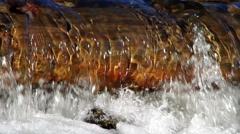 Flowing brook Stock Footage 33067480