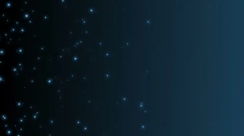 Flowing Bubbles Animated Background – Blue Stock Footage 25104073