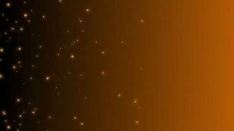 Flowing Bubbles Animated Background – Orange Stock Footage 25104208