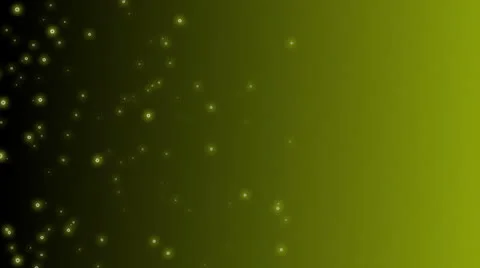Flowing Bubbles Animated Background – Yellow Stock Footage 25104200