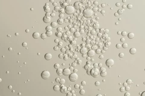 Flowing bubbles Stock Photos