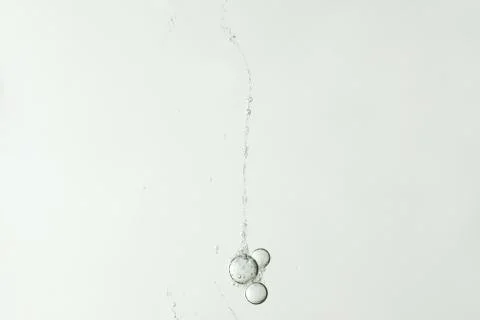 Flowing bubbles Stock Photos