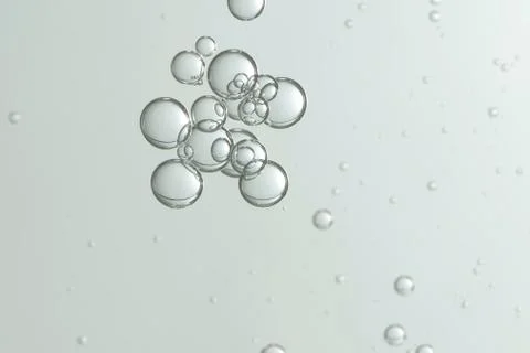 Flowing bubbles Stock Photos