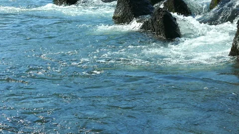 Flowing Clear Stream Video stock 330659632