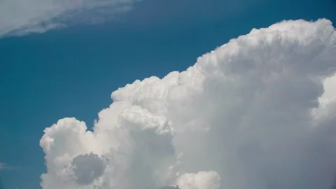 Flowing Cloud Sky - Cloud Time-Lapse Photography Stock Footage 257857044