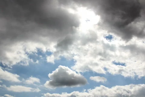 Flowing Clouds Timlapse Stock Footage 887631