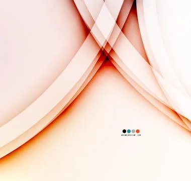 Flowing color wave pattern background Illustrazione stock