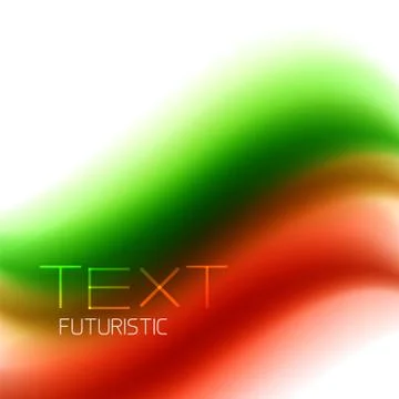 Flowing color wave pattern background Ilustración de archivo