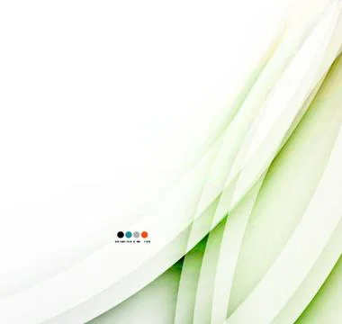 Flowing color wave pattern background 库存插图