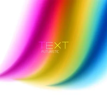 Flowing color wave pattern background 스톡 일러스트