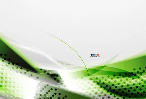 Flowing color wave pattern background Illustrazione stock