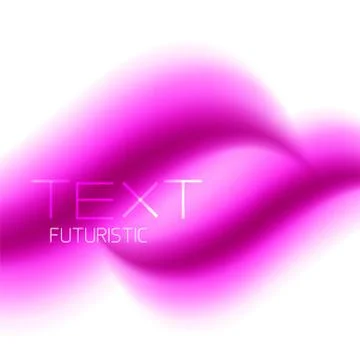 Flowing color wave pattern background Illustrazione stock