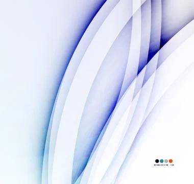 Flowing color wave pattern background Illustrazione stock