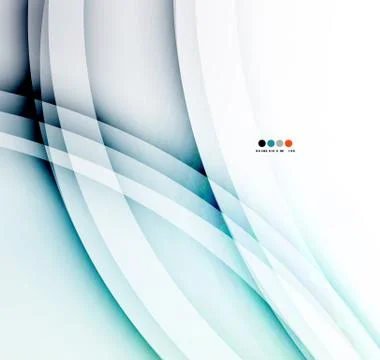 Flowing color wave pattern background Stockillustratie