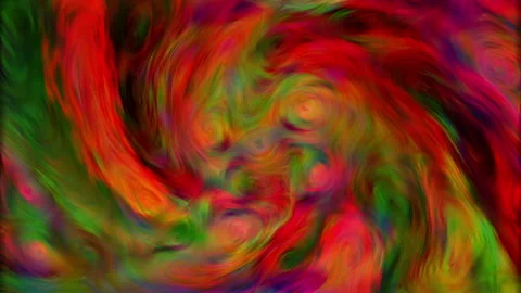 Flowing Colours Aanimation - Smooth Abstract Wavy Shapes and Light Stock Footage 278411377