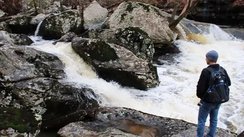 Flowing Creek Stock Footage 92147826
