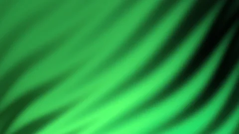 Flowing Diagonal Green Light Waves Digital Backdrop Stock Footage 342200455