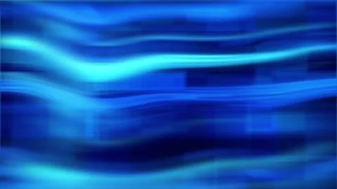Flowing elegant glowing wavy light streaks digital technology square grid shapes Stockbeeldmateriaal 317330533