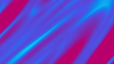 Flowing fabric glows with vivid blue and magenta hues Stock Footage 337954928