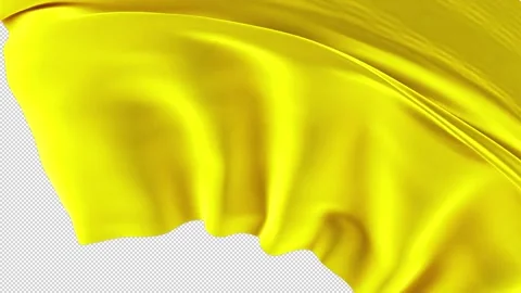 Flowing Fabric Transition Trio Stock Footage 307444072