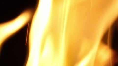 Flowing Fire | crisp close up | Background / Overlay Stock Footage 45818653