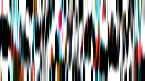 Flowing Glitch Colored Lines Stock Footage 61920489