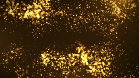 Flowing glitter background golden abstract Video stock 88286121