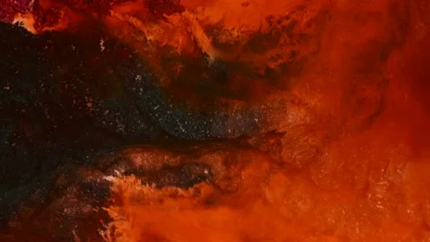 Flowing glitter waving surface. Flowing Golden abstract backdrop. Beautiful Stock Footage 157130992