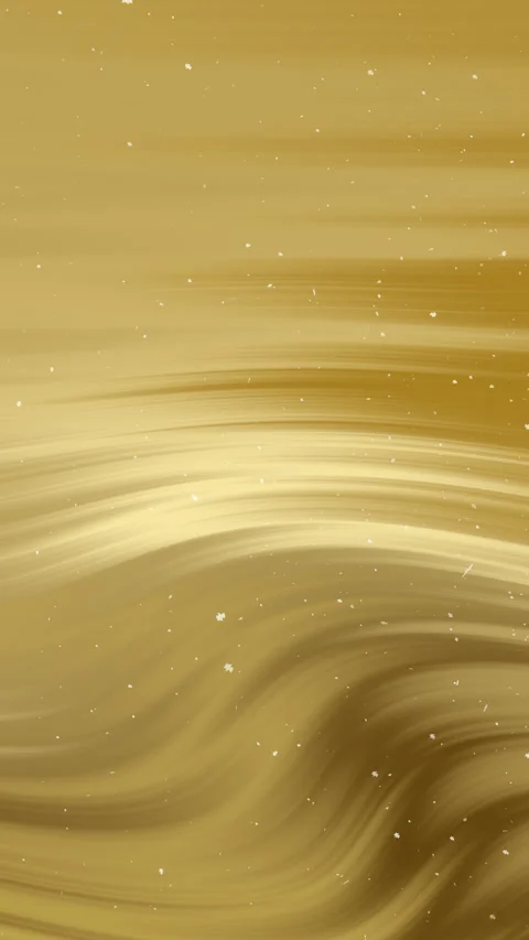 Flowing gold liquid background with soft motion and floating particles 库存影片 347041916