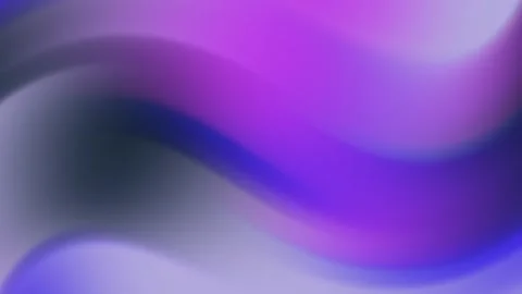 Flowing Gradient Animation in Purple and Blue Abstract Style Stock Footage 308302763