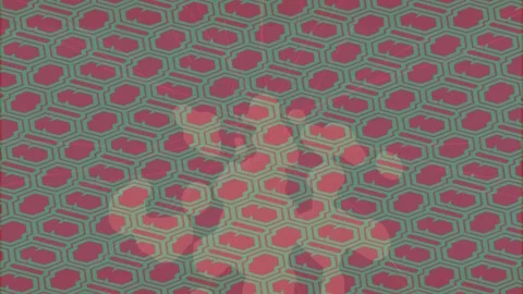 Flowing Graphic Element Smooth Loop Stock Footage 328669918
