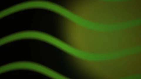 Flowing Green Abstract Wave Background with Smooth Motion Loop Stock Footage 344720309