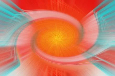 Flowing honey waves abstract background with warm orange lines for horizont.. Illustrazione stock