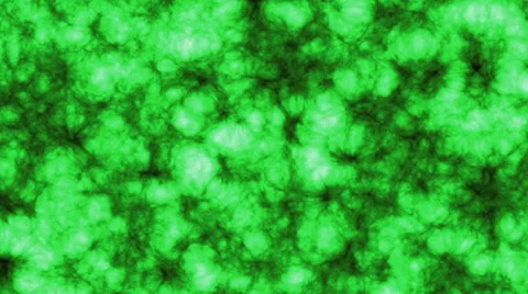 Flowing Hot Lava Animated Background - Green Stock Footage 35801598