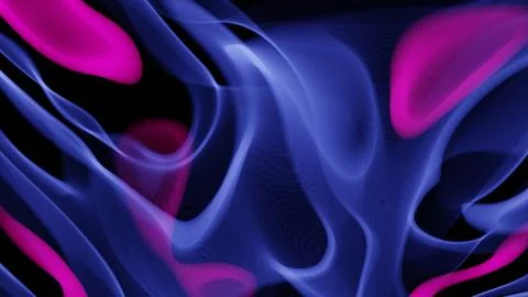 Flowing Illumination: Abstract Light Waves Stock Illustration