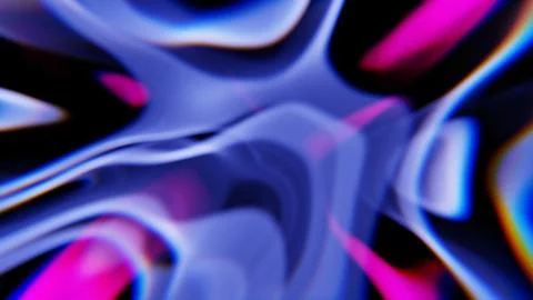Flowing Illumination: Abstract Light Waves Stock Illustration