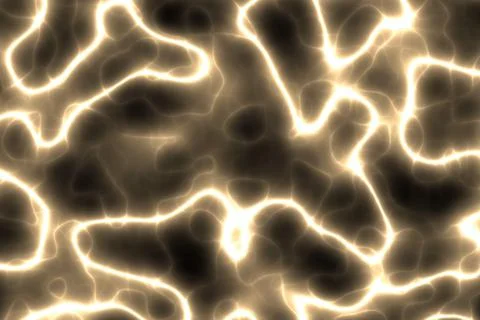 Flowing lambent electrical flames digital graphic texture Stock Illustration