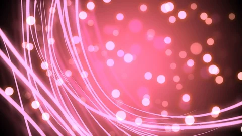 Flowing Light Streaks Stock Footage 92336878
