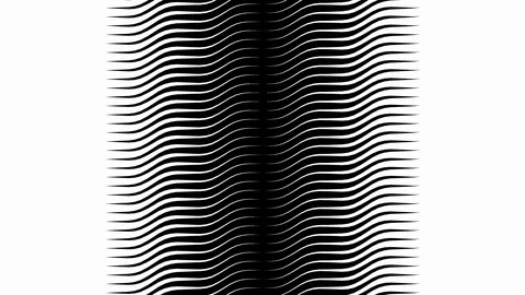 Flowing Lines animated pattern Stock Footage 97902273