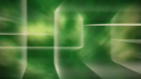 Flowing Lines Green Background Stock Footage 803138