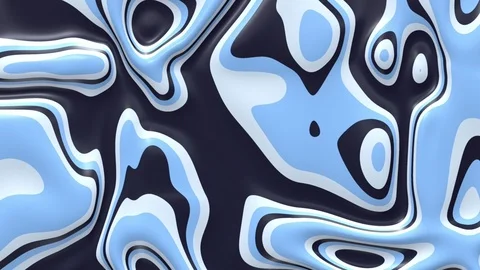 Flowing liquid paint abstract background. 3d render motion graphic. Stock Footage 124925860